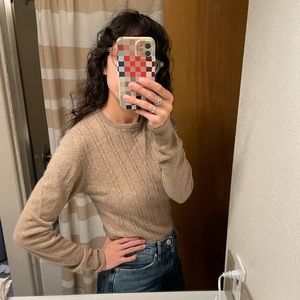 100% cashmere sweater